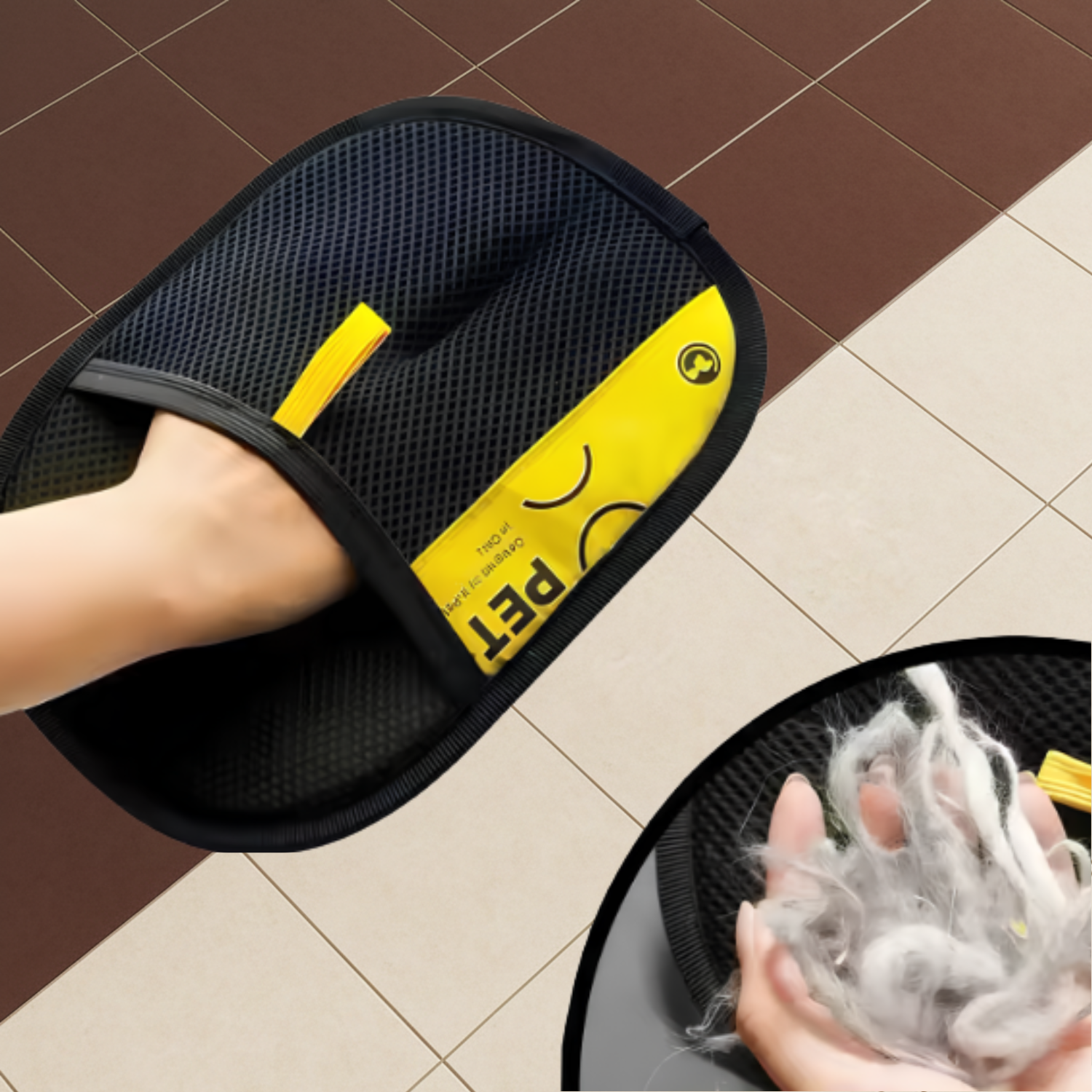 Pet Hair Magic Mitts