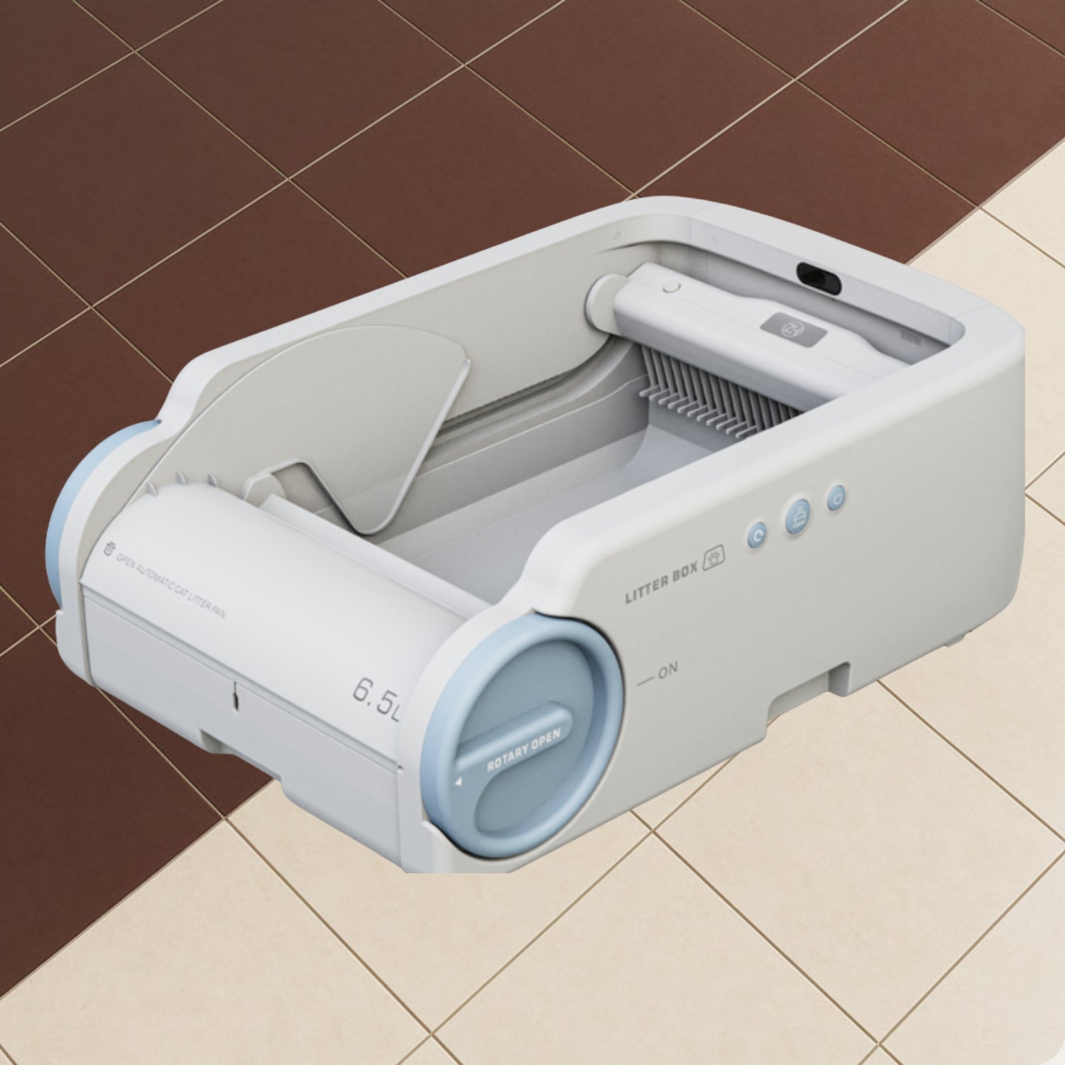 Smart Self-Cleaning Cat Litter Box