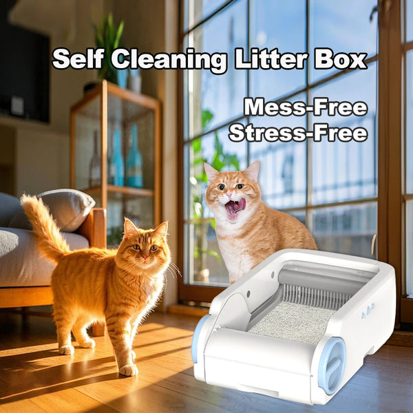 Smart Self-Cleaning Cat Litter Box