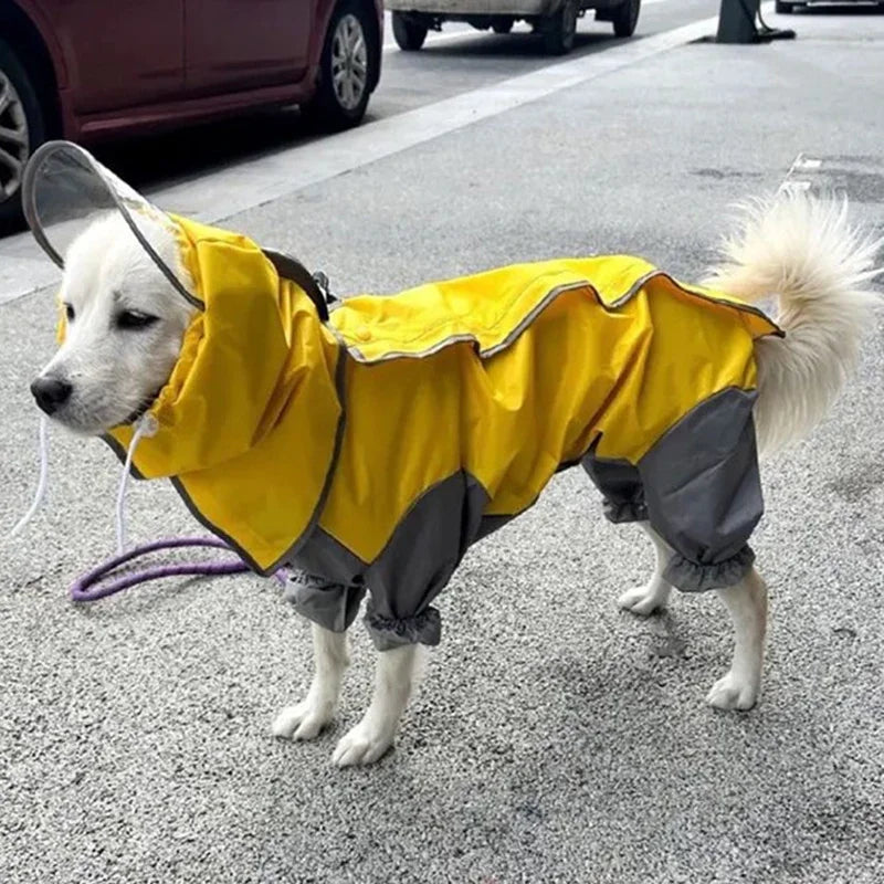 Stylish Dog Raincoat