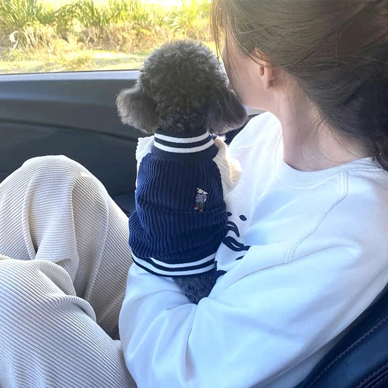 Chic Pet Baseball Jacket