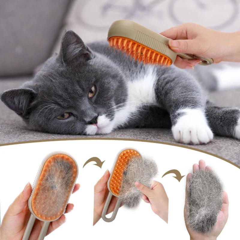Steamy Cat Grooming Comb